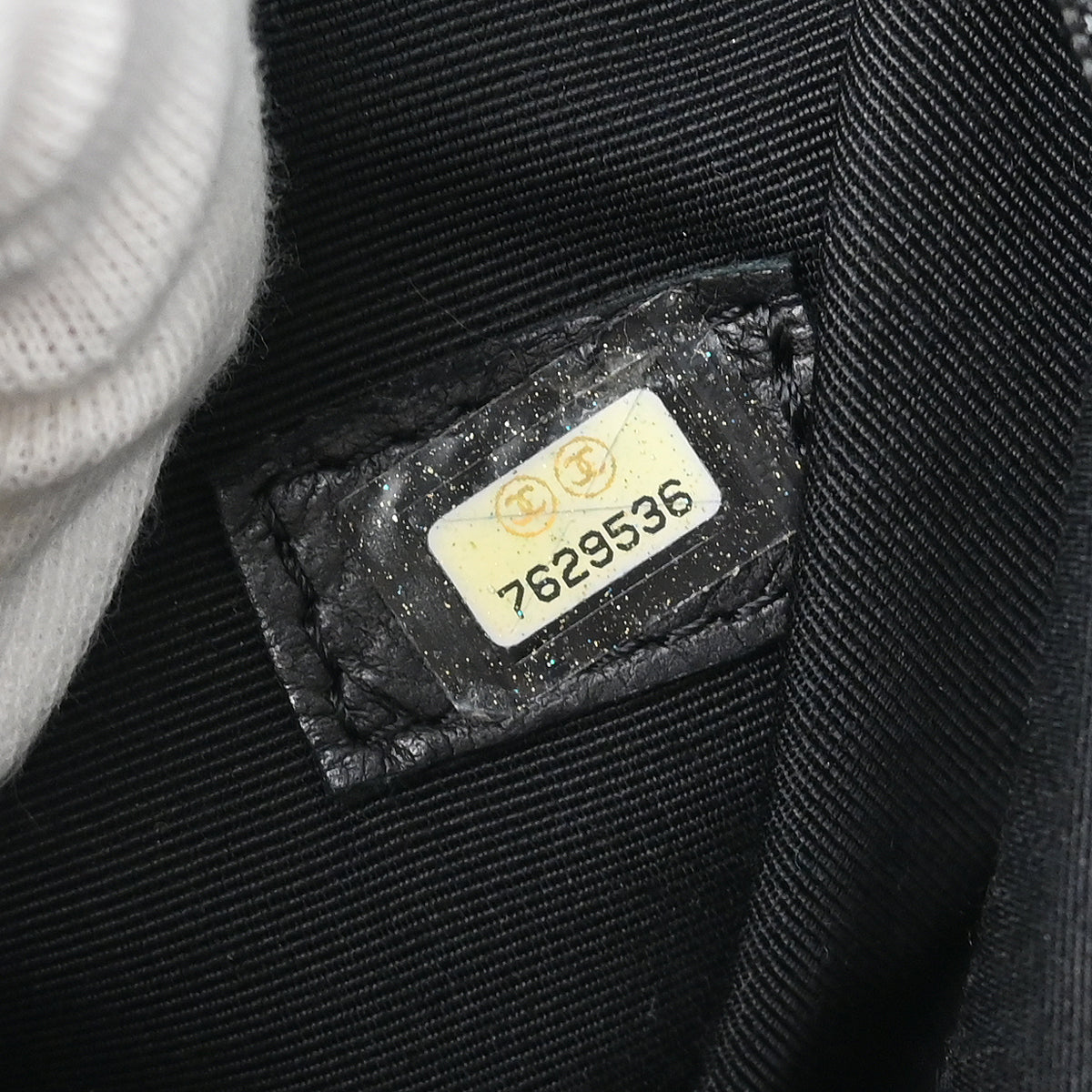 Chanel Black Caviar Medallion Tote Handbag