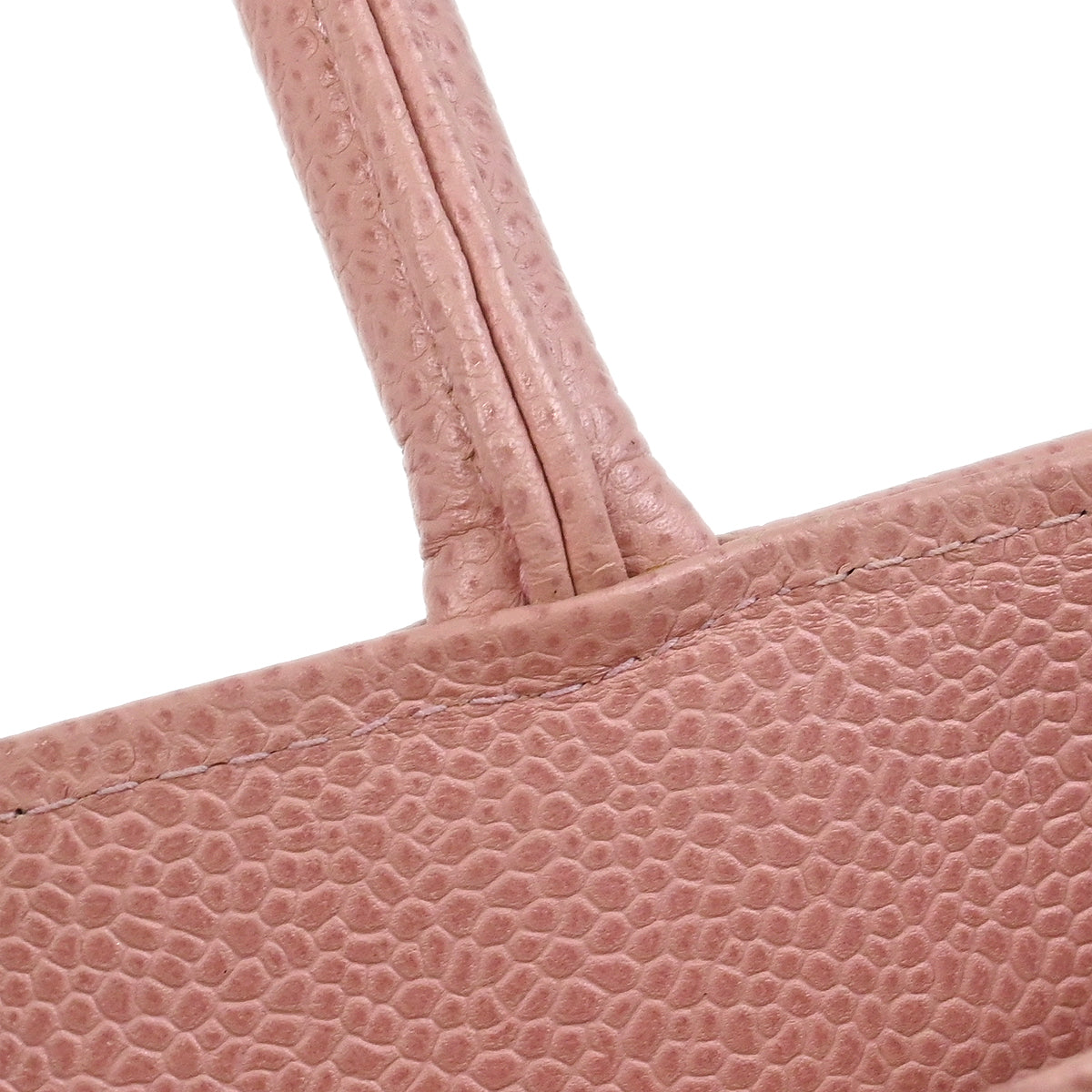 Chanel 2003-2004 Pink Caviar Medallion Tote Handbag