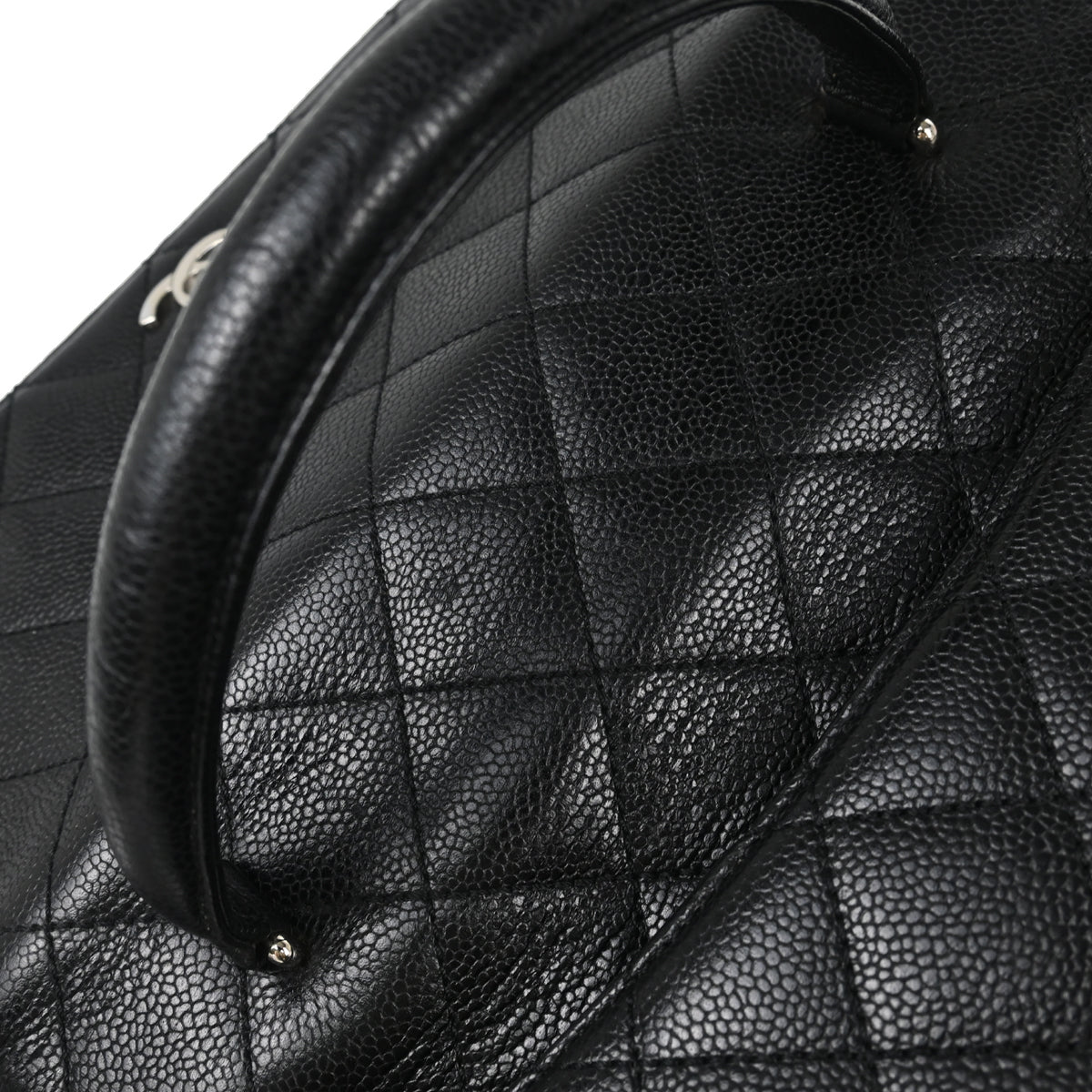 Chanel 2000-2001 Black Caviar Handbag