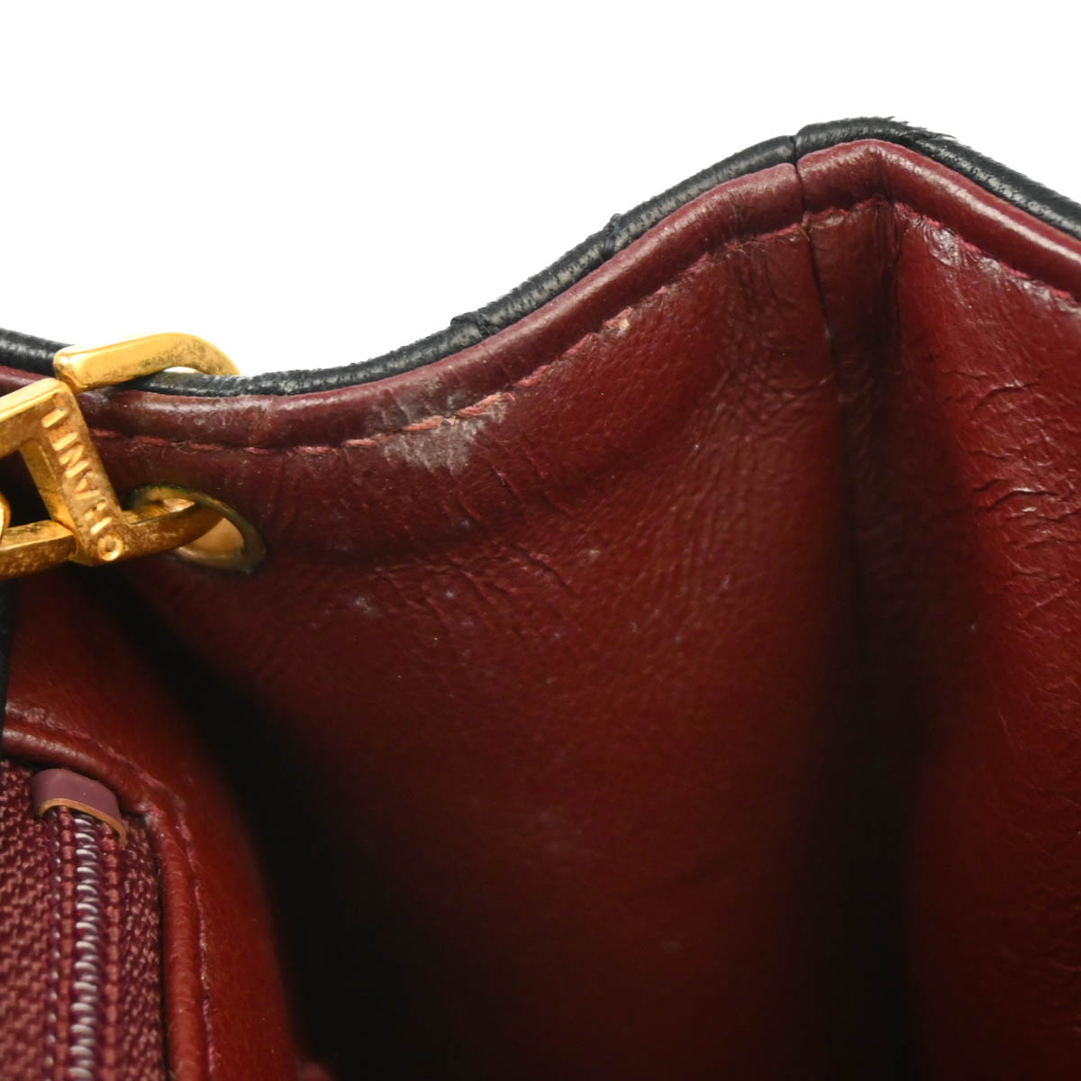 Chanel Black Lambskin Classic Square Flap Shoulder Bag 20