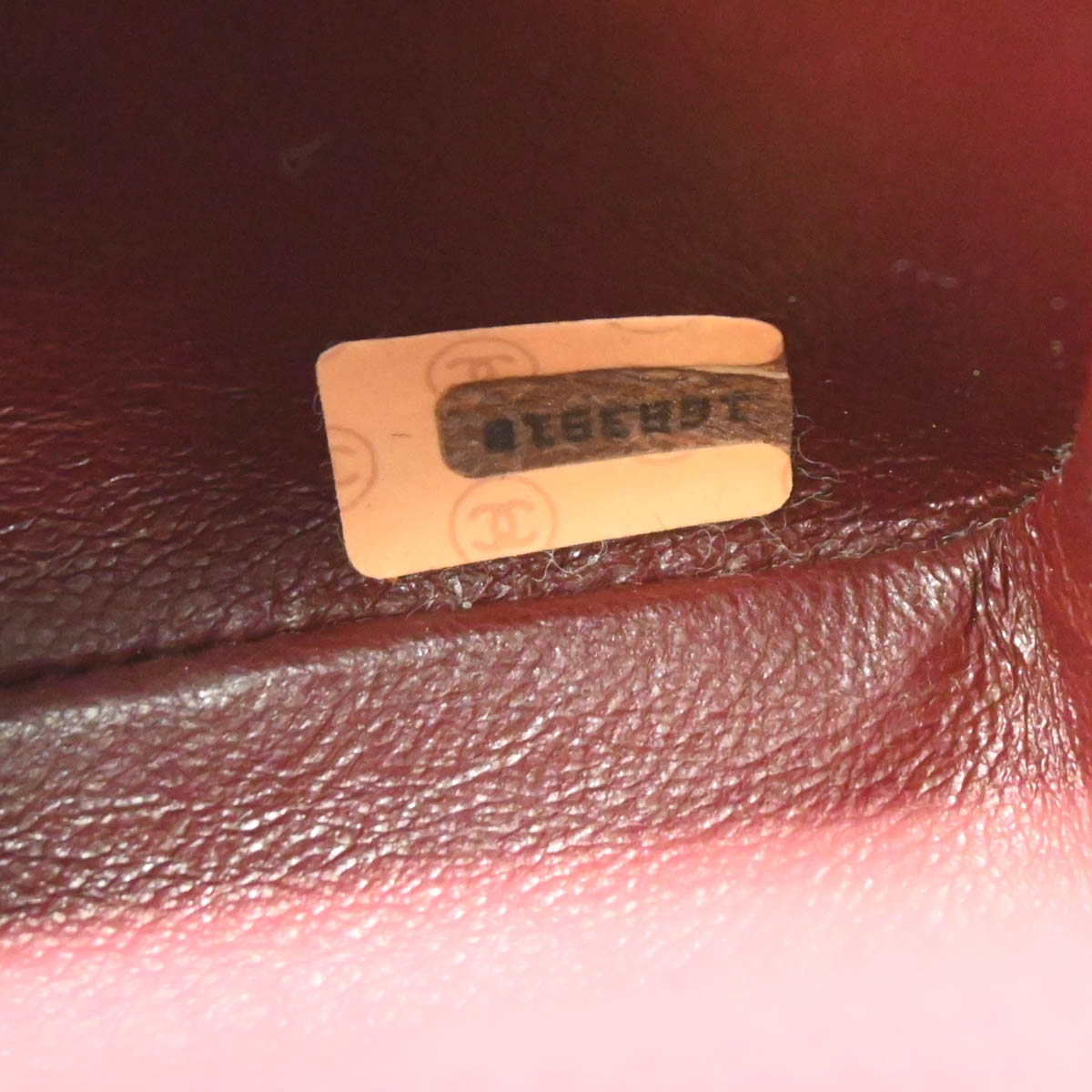 Chanel Black Lambskin Classic Square Flap Shoulder Bag 20