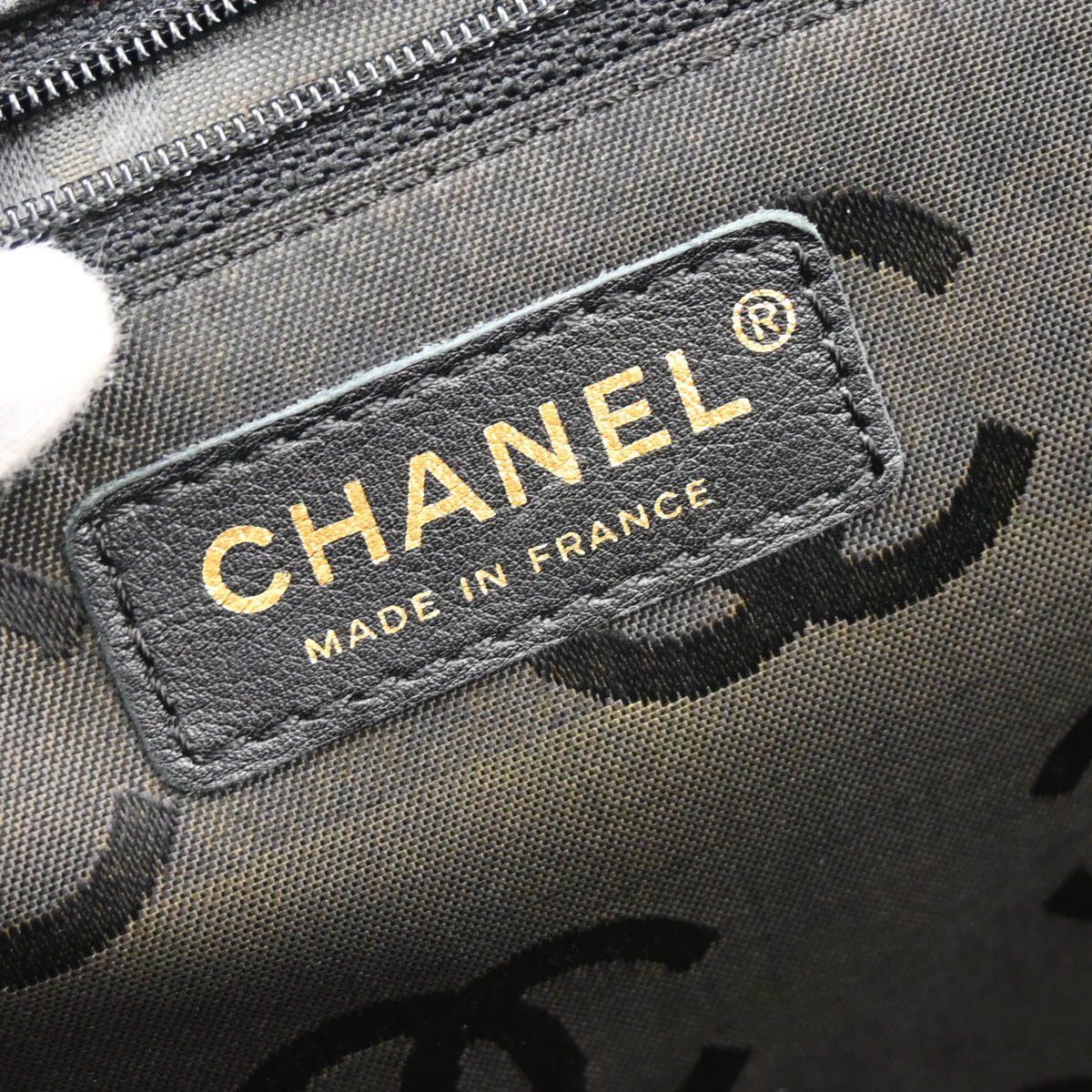 Chanel 2004-2005 Black Calfskin Wild Stitch Handbag