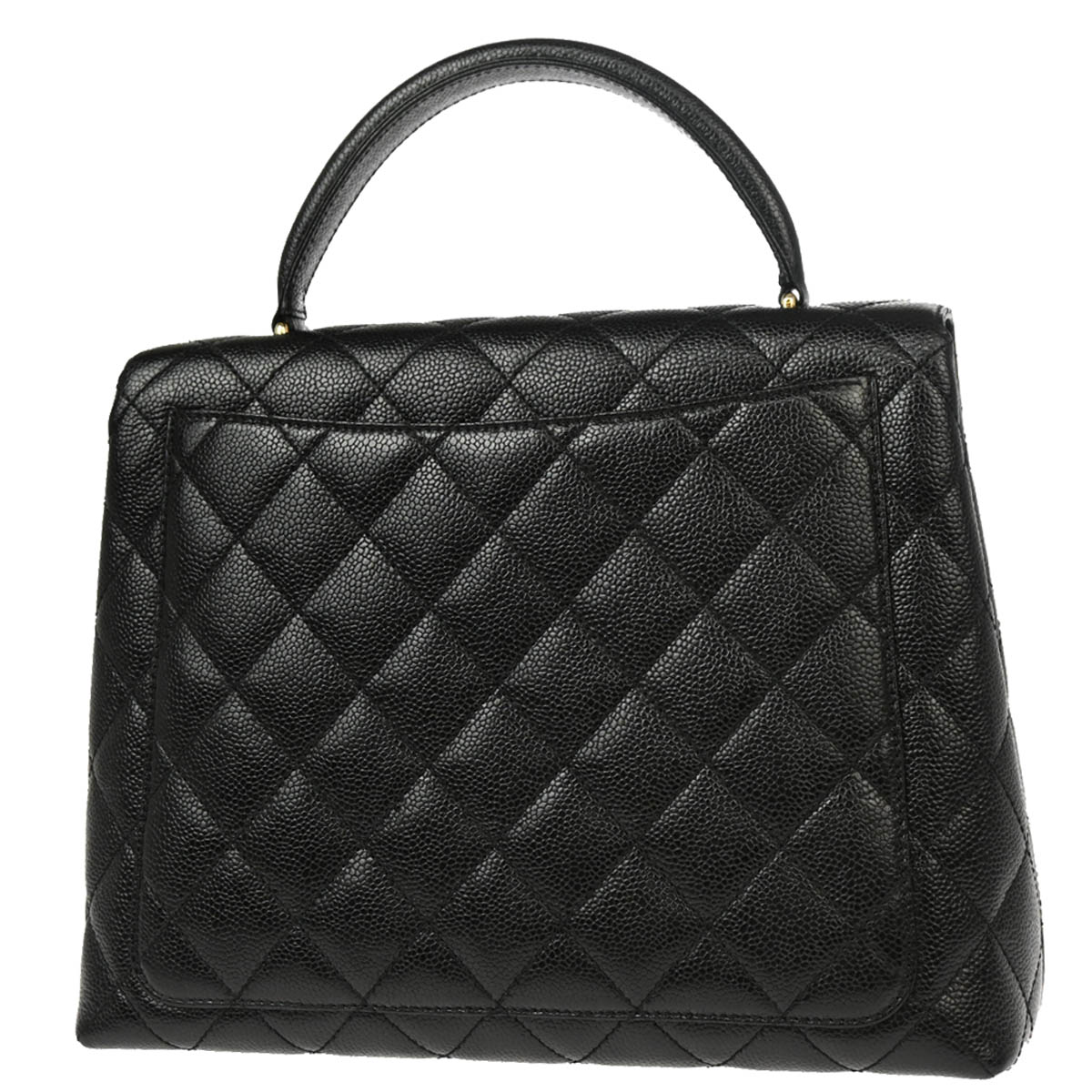 Chanel 2001-2003 Black Caviar Handbag