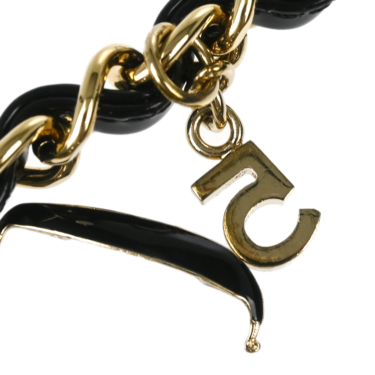 Chanel 2009-2010 Black Patent Leather Ginza 5th Anniversary Shoulder Bag
