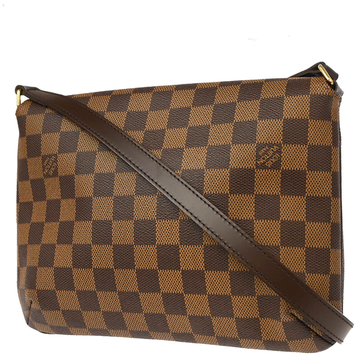 Louis Vuitton 2007 Damier Musette Tango Long Shoulder Bag N51301