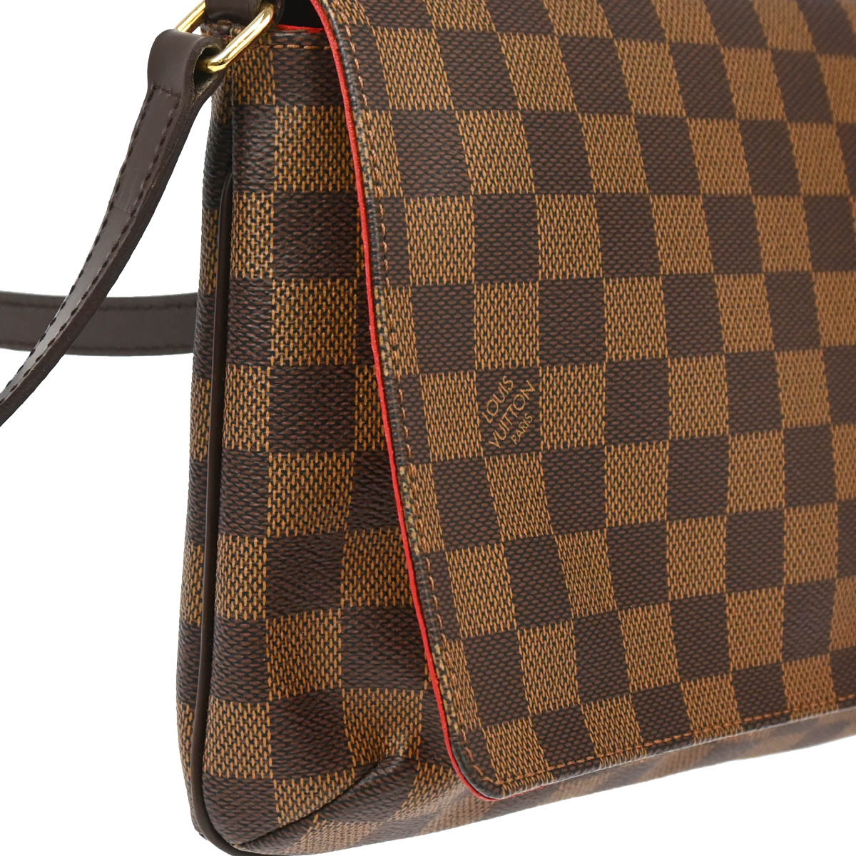 Louis Vuitton 2007 Damier Musette Tango Long Shoulder Bag N51301