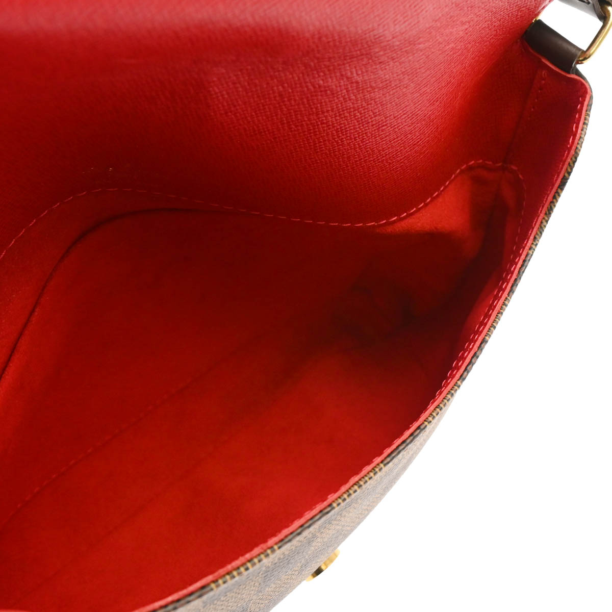 Louis Vuitton 2007 Damier Musette Tango Long Shoulder Bag N51301