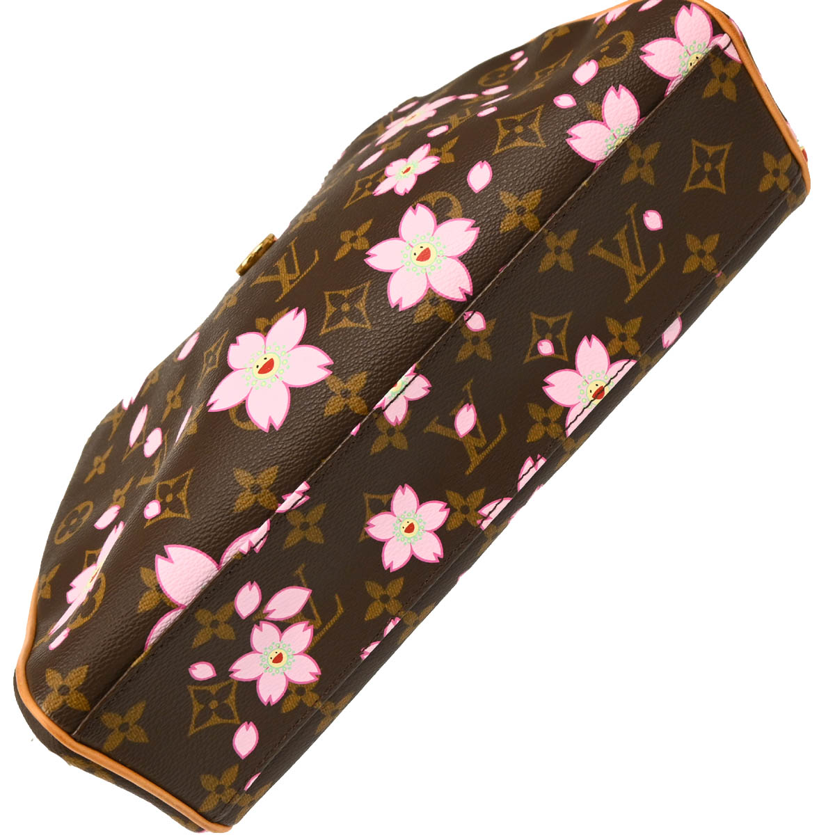 Louis Vuitton 2003 Monogram Cherry Blossom Sac Retro PM Handbag M92012