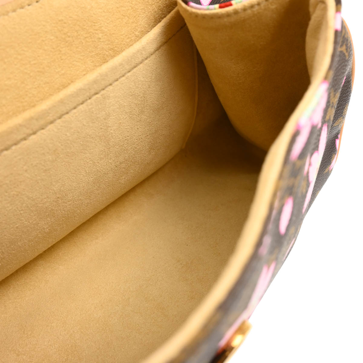 Louis Vuitton 2003 Monogram Cherry Blossom Sac Retro PM Handbag M92012