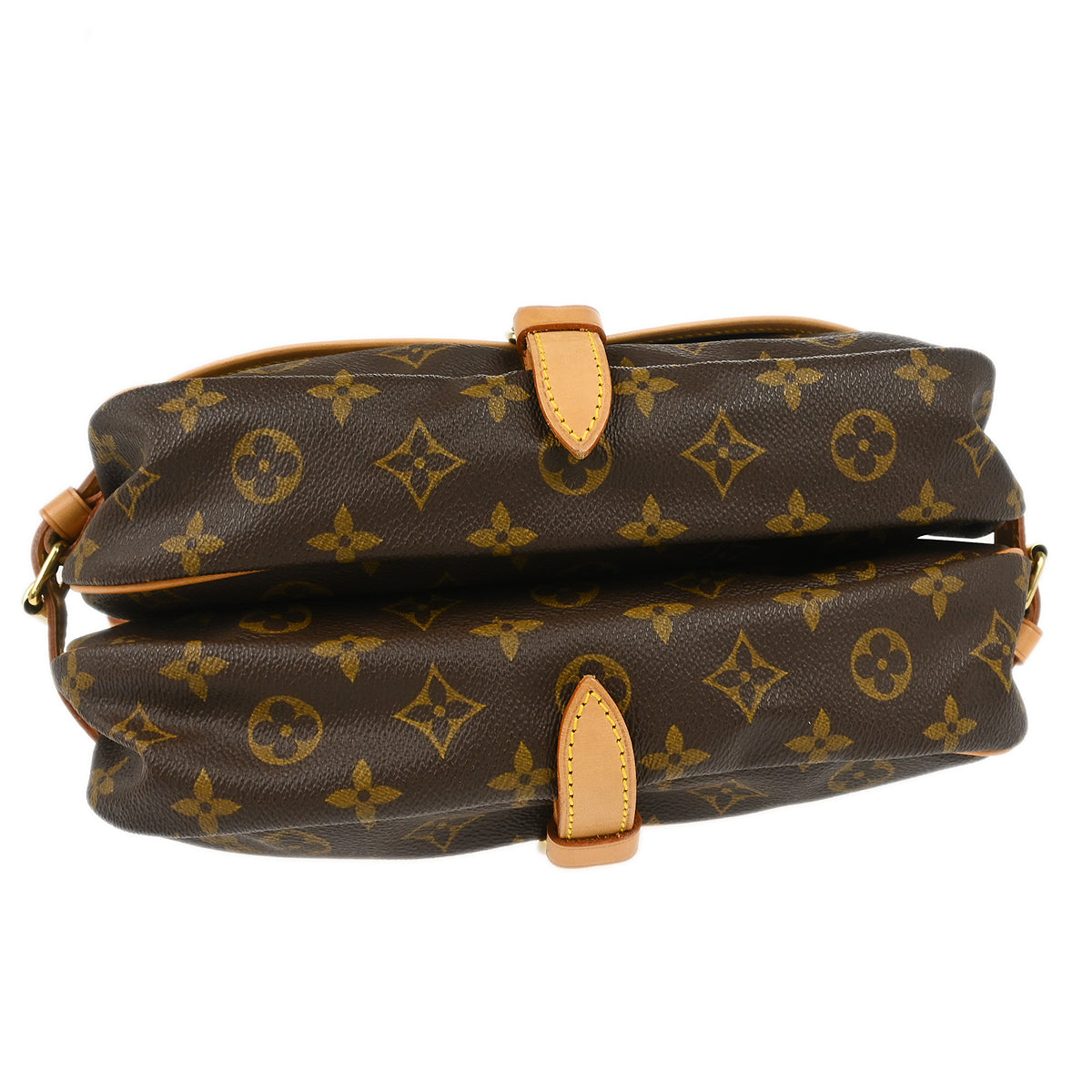 Louis Vuitton 1998 Monogram Saumur 30 Messenger Shoulder Bag M42256