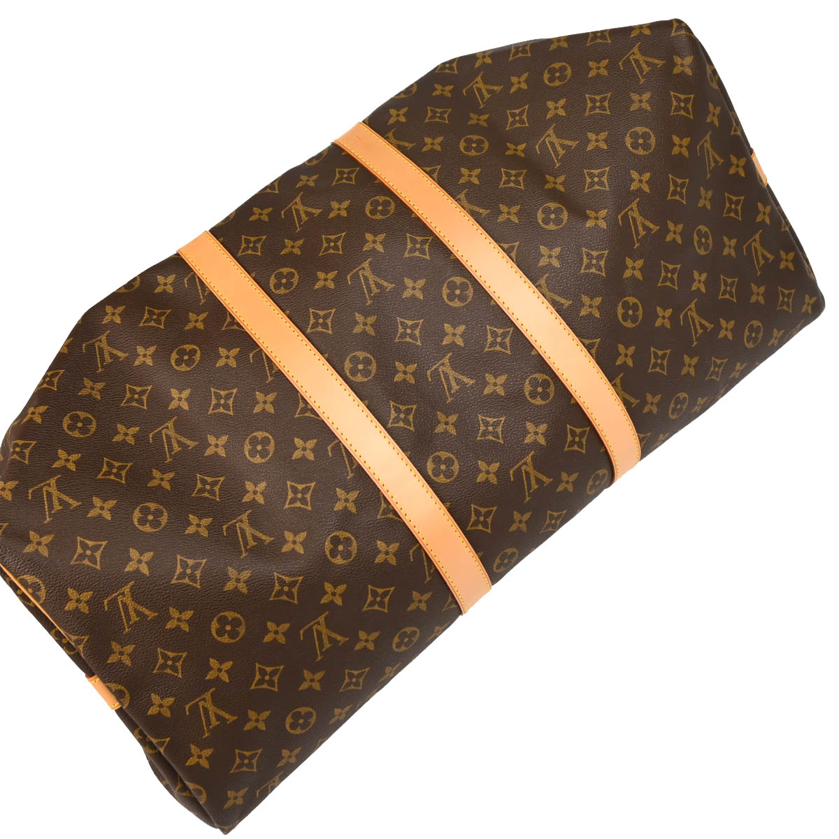Louis Vuitton 2003 Monogram Keepall Bandouliere 55 Duffle 2way Shoulder Bag M41414