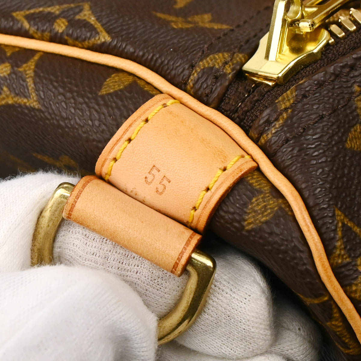 Louis Vuitton 2003 Monogram Keepall Bandouliere 55 Duffle 2way Shoulder Bag M41414