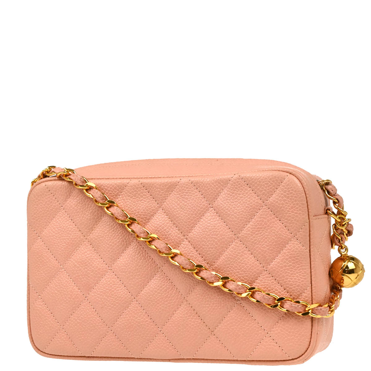 Chanel 1994-1996 Pink Caviar Camera Bag