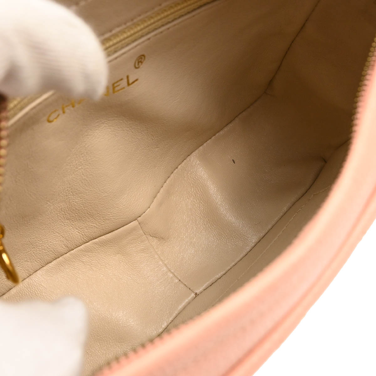 Chanel 1994-1996 Pink Caviar Camera Bag