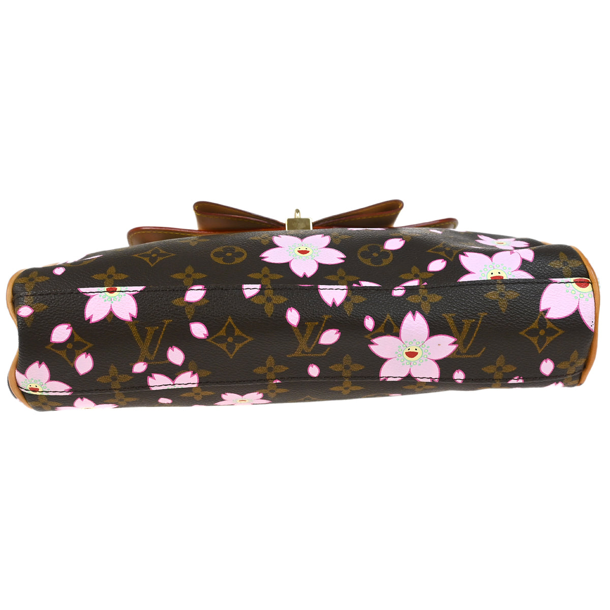 Louis Vuitton 2003 Monogram Cherry Blossom Sac Retro PM Handbag M92012
