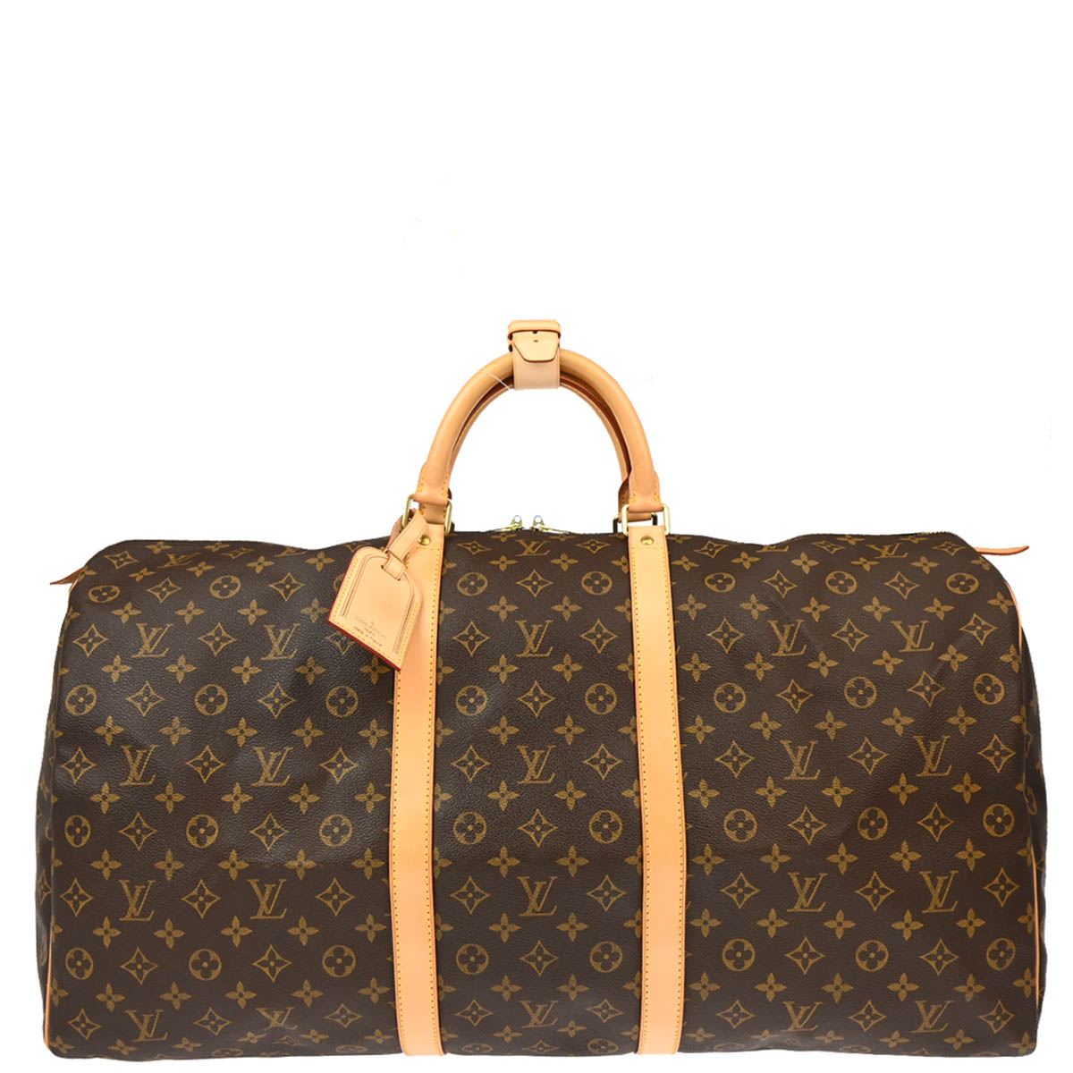 Louis Vuitton 2003 Monogram Keepall 60 Duffle Handbag M41422