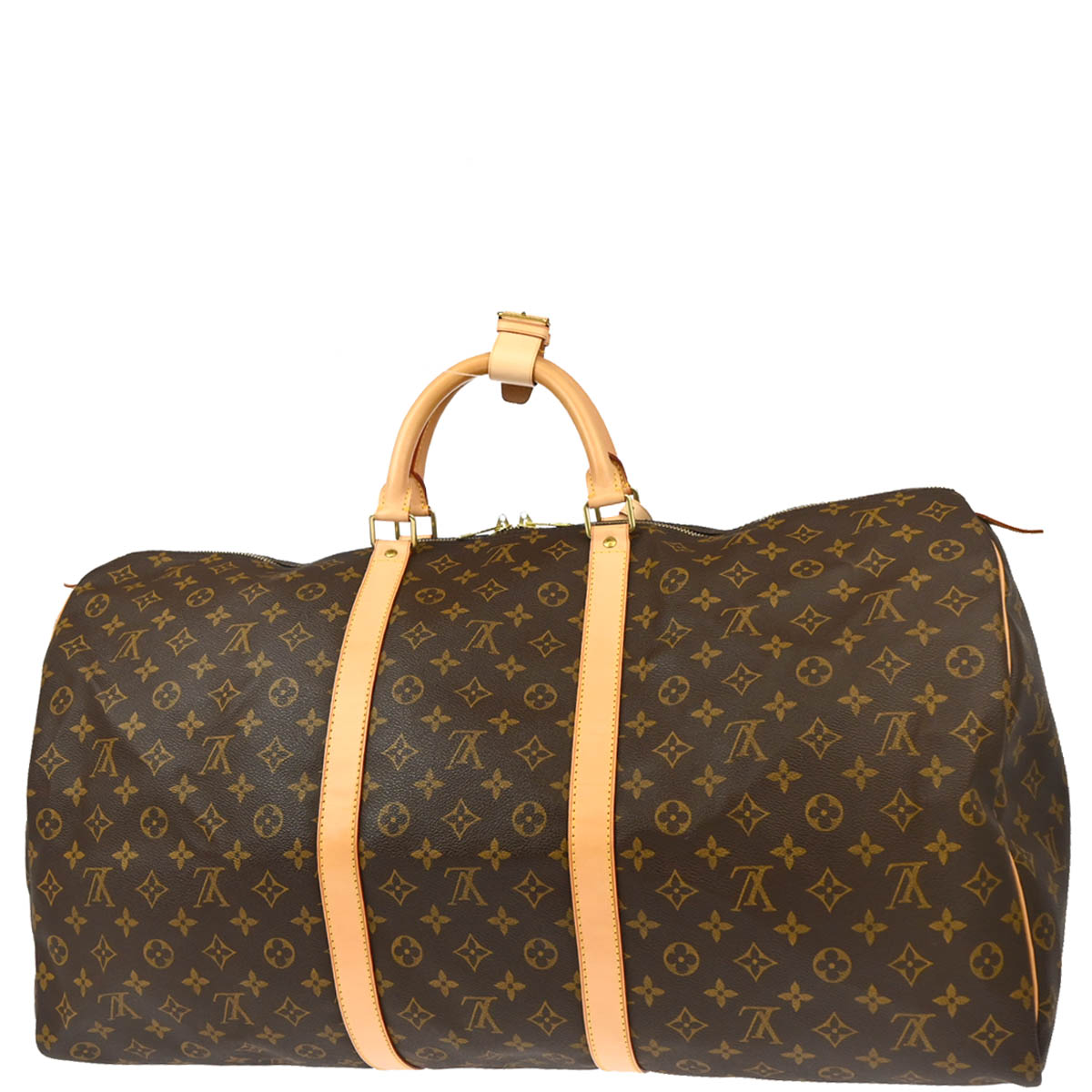 Louis Vuitton 2003 Monogram Keepall 60 Duffle Handbag M41422