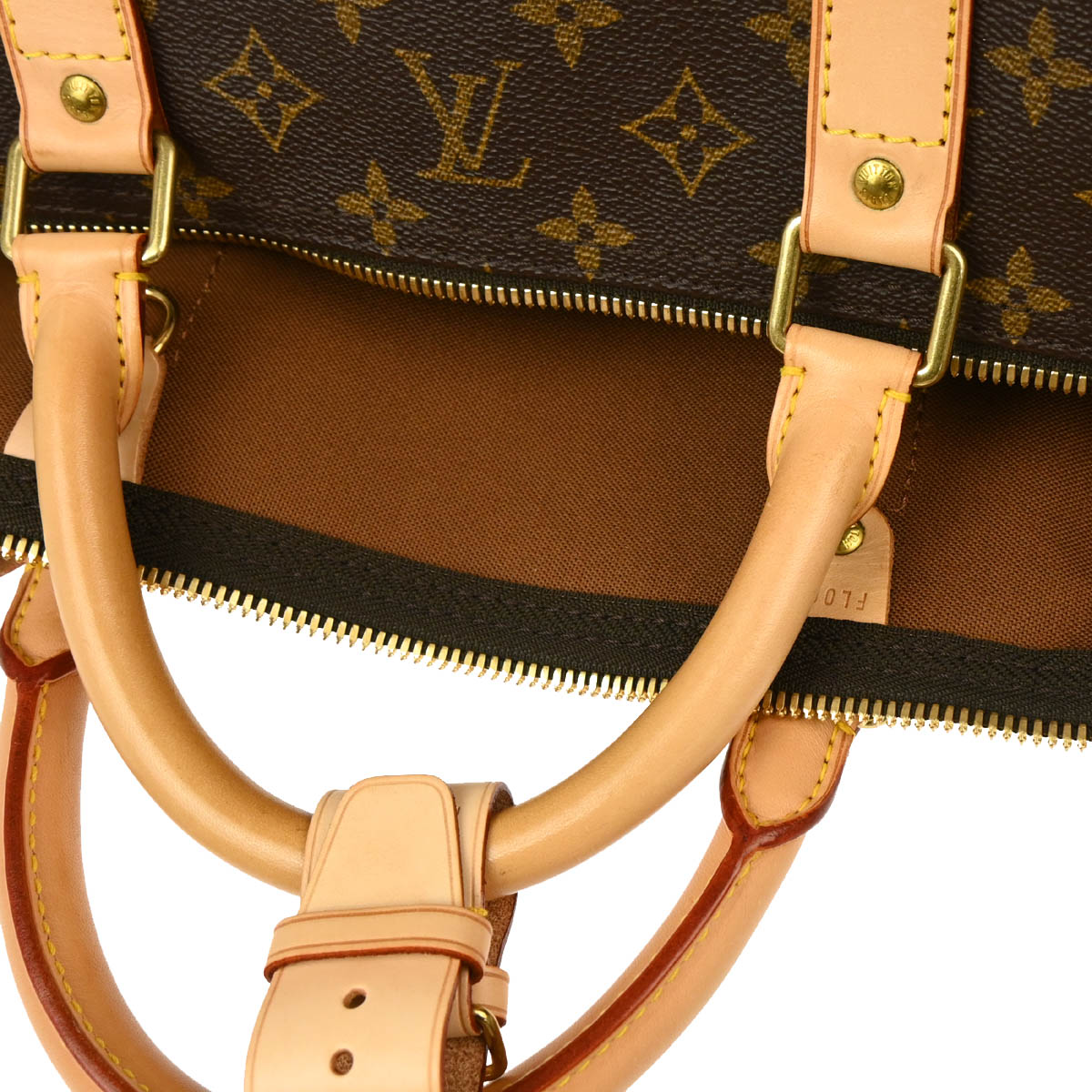 Louis Vuitton 2003 Monogram Keepall 60 Duffle Handbag M41422