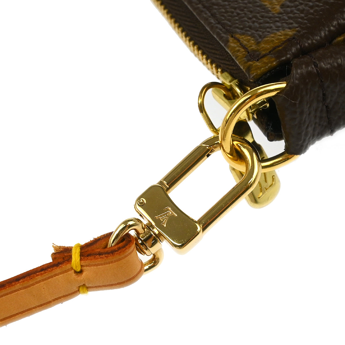 Louis Vuitton 2004 Monogram Panda Pochette Accessoires Handbag M51981