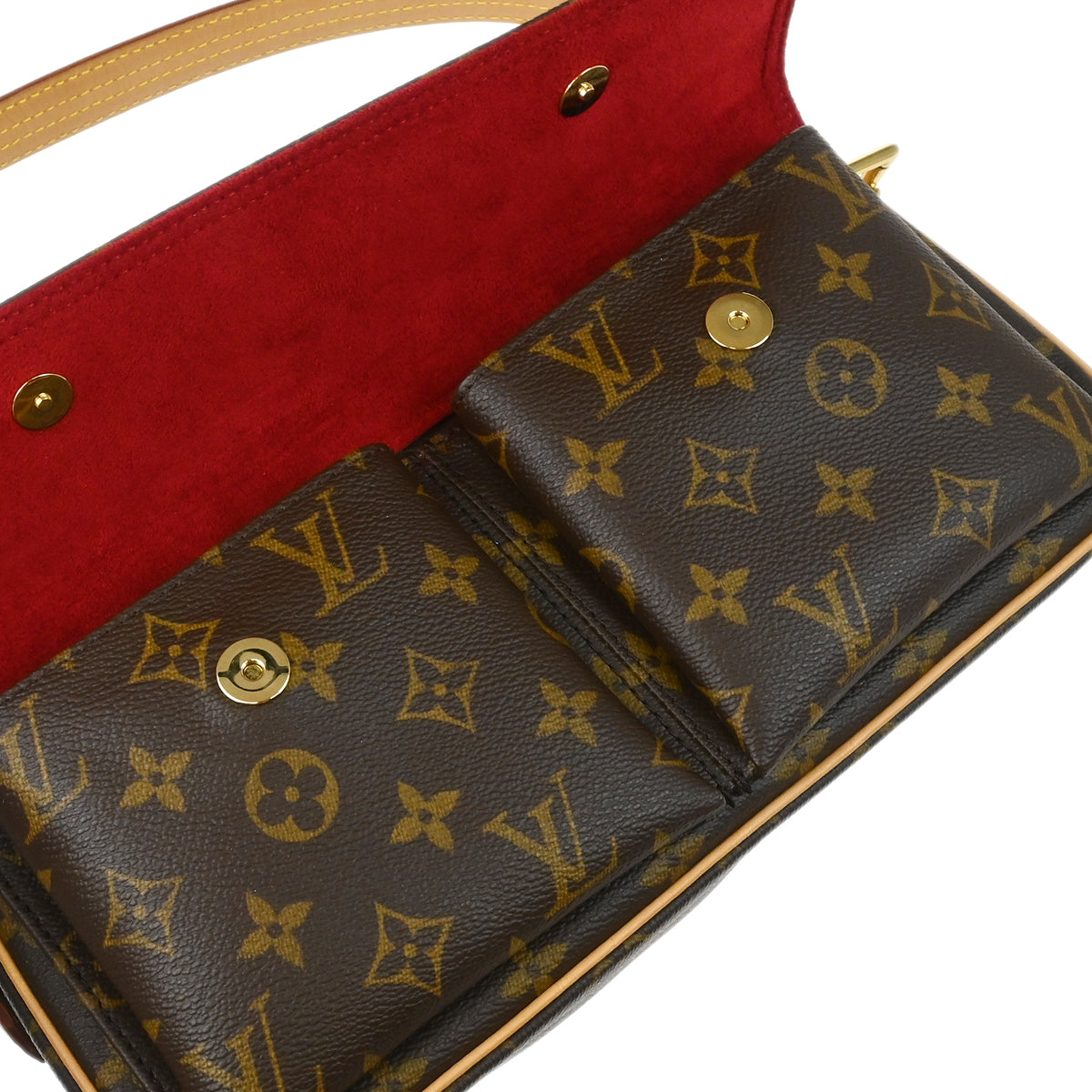 Louis Vuitton 2004 Monogram Viva Cite MM Handbag M51164