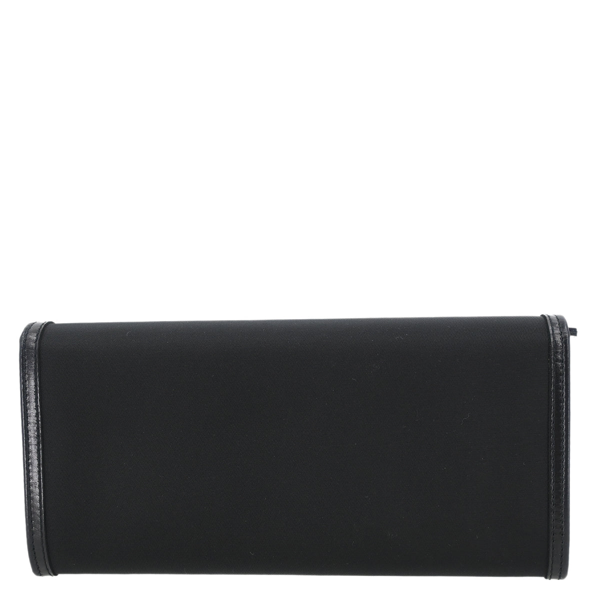 Prada Black Nylon Bifold Wallet Small Good
