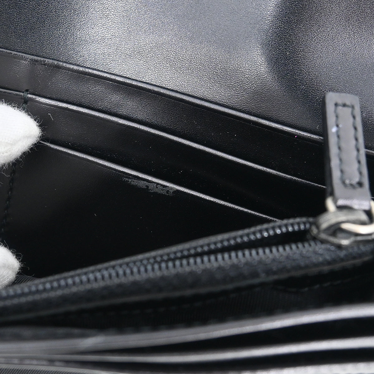 Prada Black Nylon Bifold Wallet Small Good