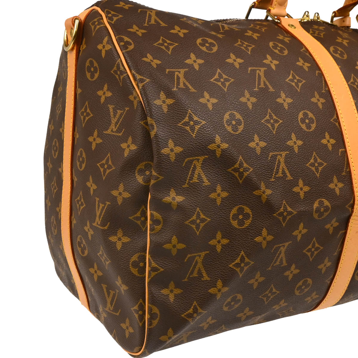Louis Vuitton 1997 Monogram Keepall Bandouliere 55 2way Duffle Handbag M41414