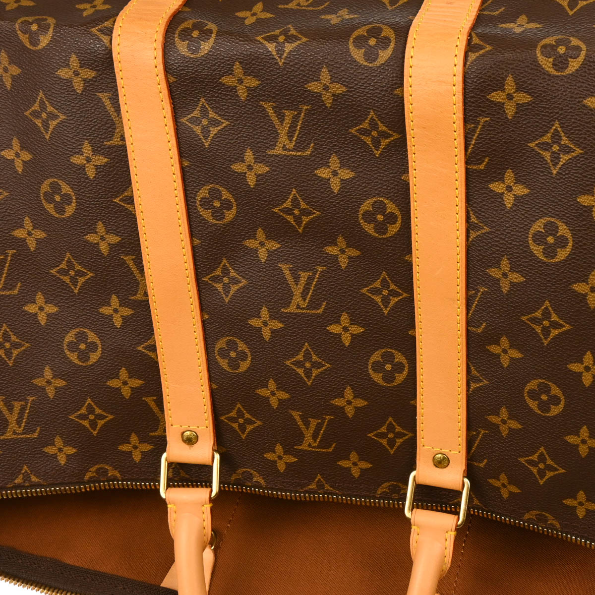 Louis Vuitton 1997 Monogram Keepall Bandouliere 55 2way Duffle Handbag M41414