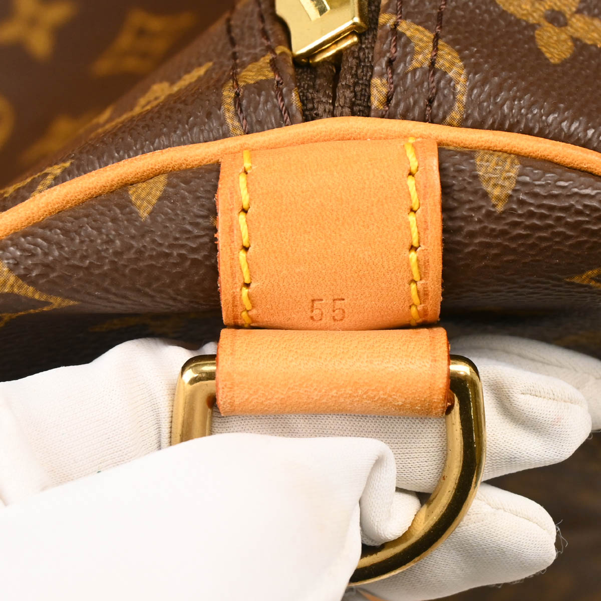 Louis Vuitton 1997 Monogram Keepall Bandouliere 55 2way Duffle Handbag M41414