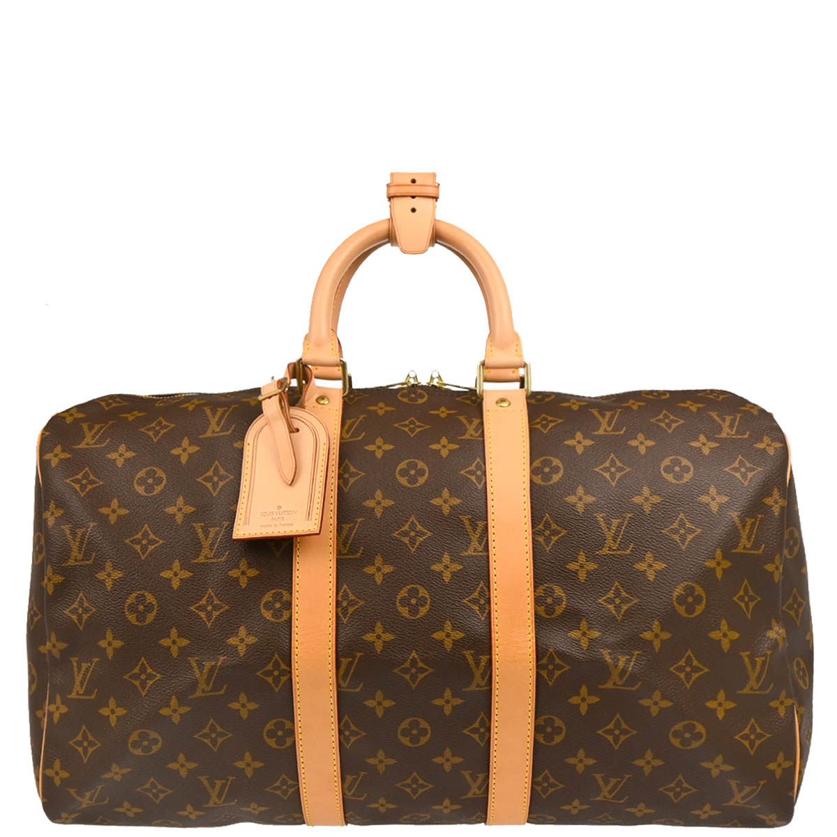 Louis Vuitton 1999 Monogram Keepall 45 Travel Duffle Handbag M41428