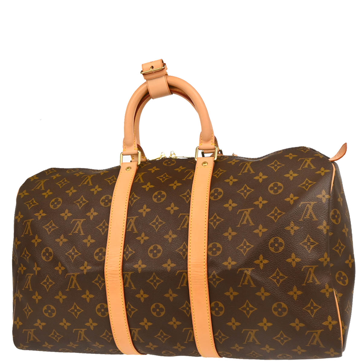Louis Vuitton 1999 Monogram Keepall 45 Travel Duffle Handbag M41428