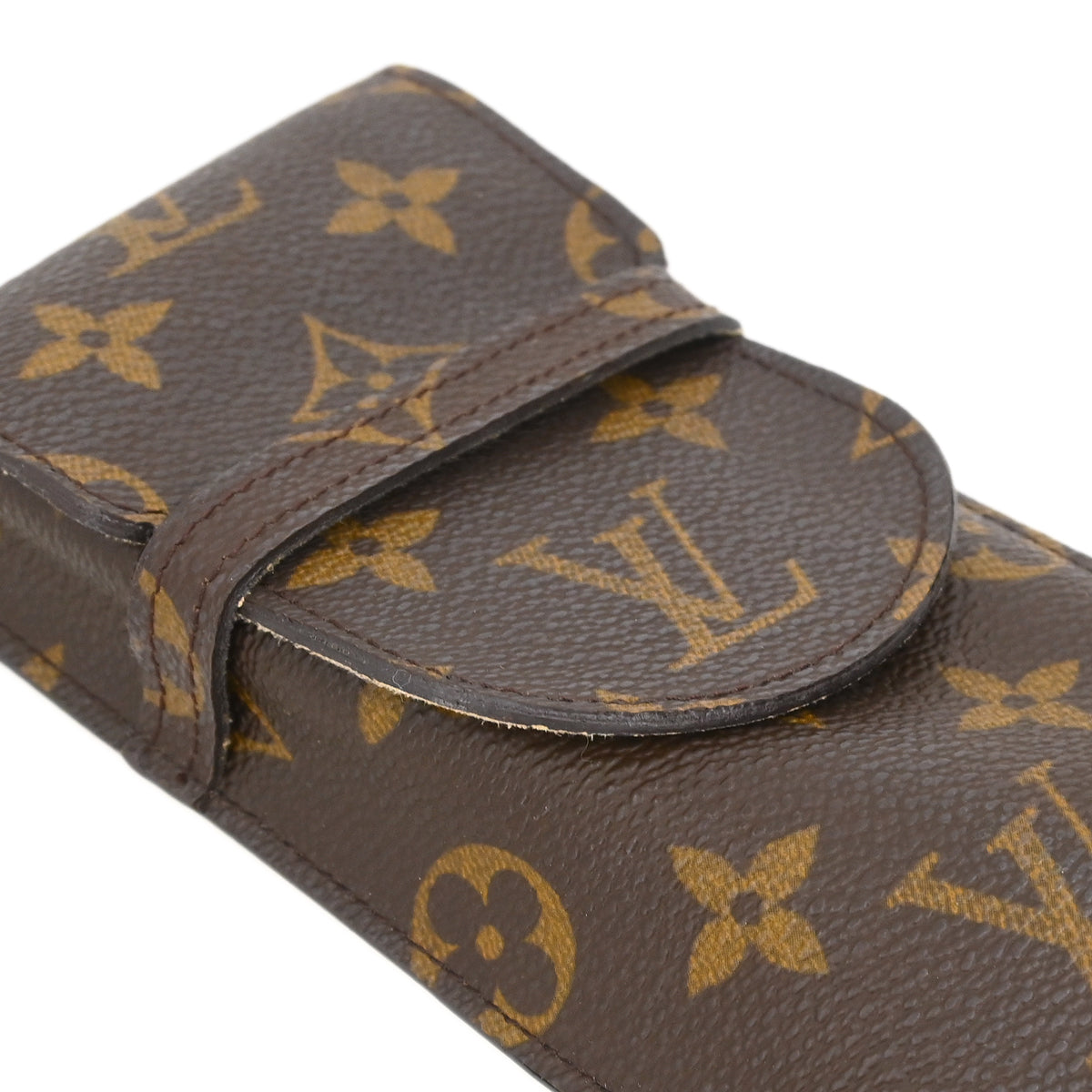 Louis Vuitton 2001 Monogram Etui Lunettes Glasses Cas M62970 Small Good