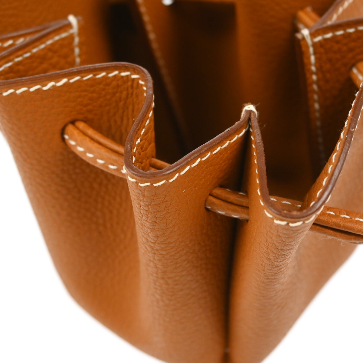 Hermes 2000 Gold Togo Vespa Pouch Bag