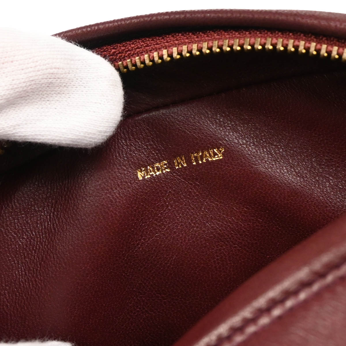 Chanel 1991-1994 Bordeaux Lambskin Camera Bag Mini