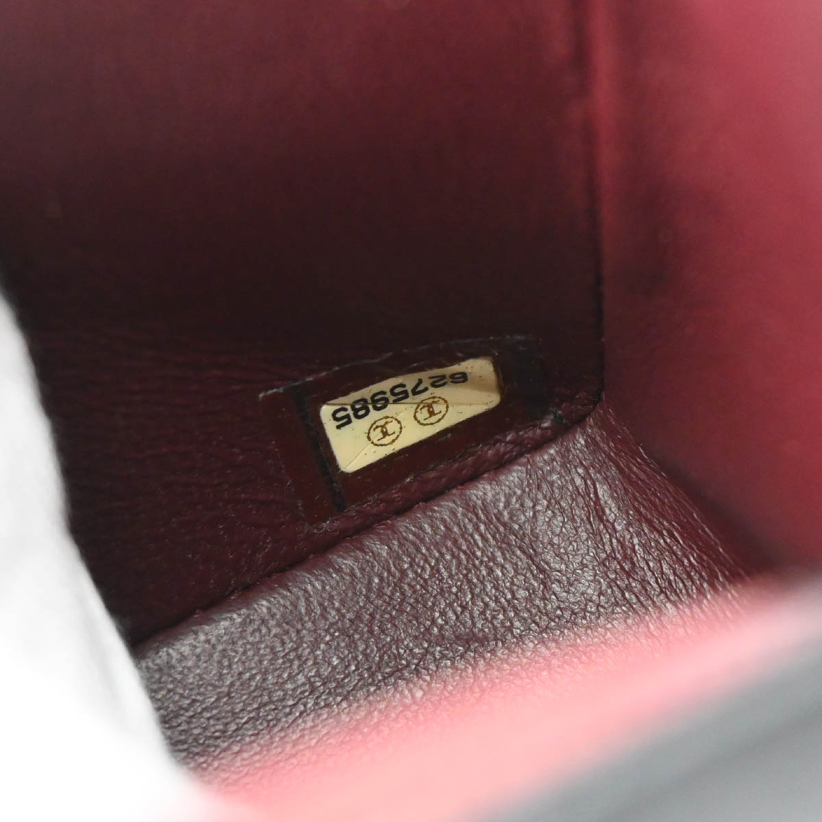 Chanel 2000-2002 Black Lambskin Mini Classic Square Flap Shoulder Bag 17