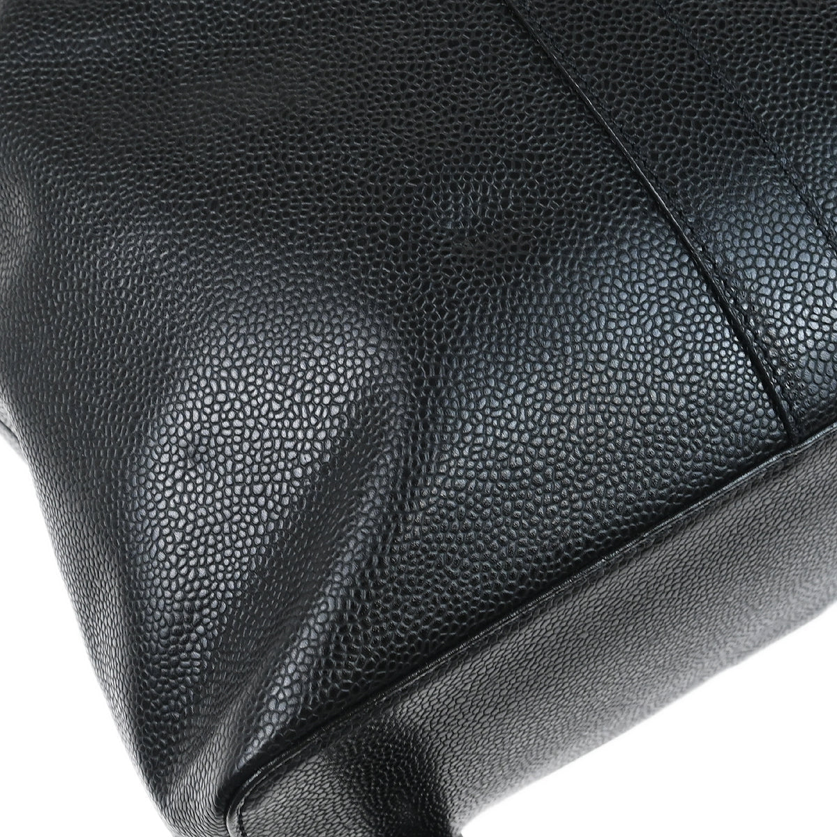 Chanel 1997-1999 Black Caviar Backpack