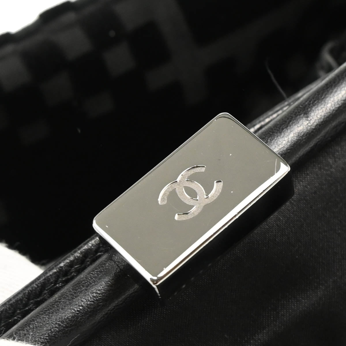 Chanel 2005-2006 Black Velvet 2way Shoulder Handbag