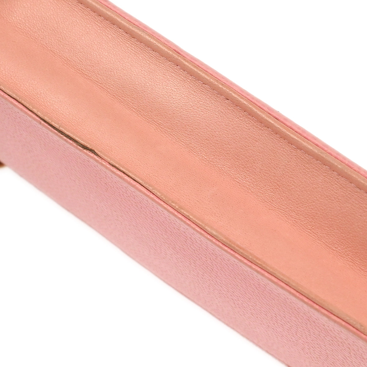 Chanel 2005-2006 Pink Caviar Timeless WOC Chain Shoulder Wallet Bag