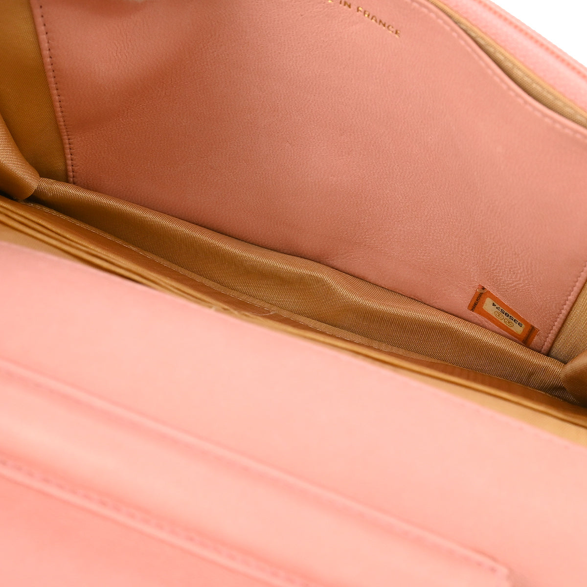 Chanel 2005-2006 Pink Caviar Timeless WOC Chain Shoulder Wallet Bag