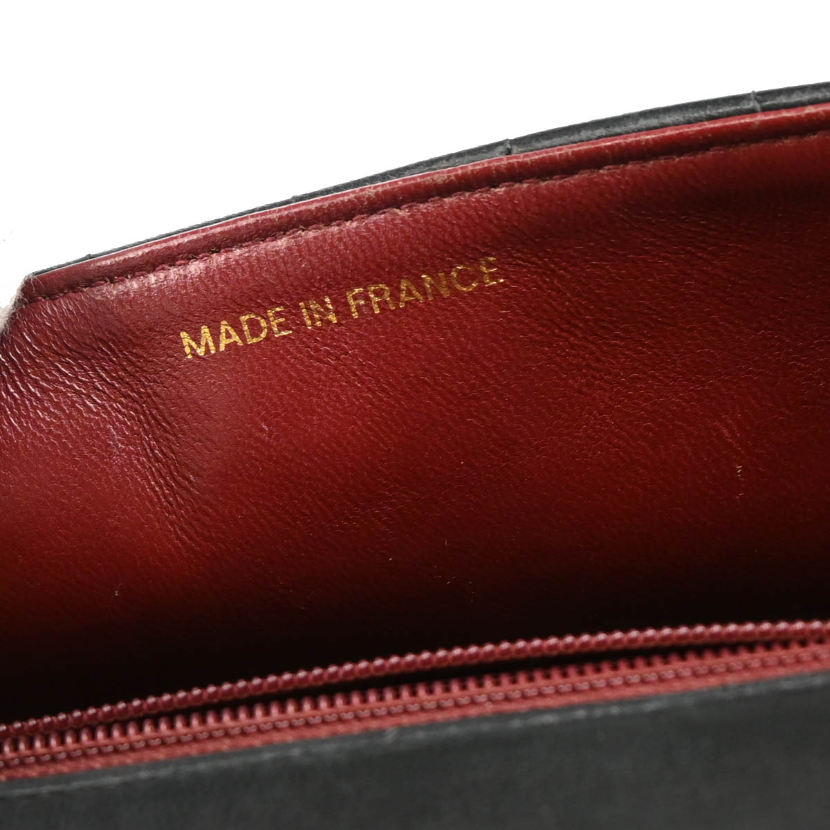 Chanel 1991-1994 Black Lambskin Mademoiselle Chain Shoulder Bag