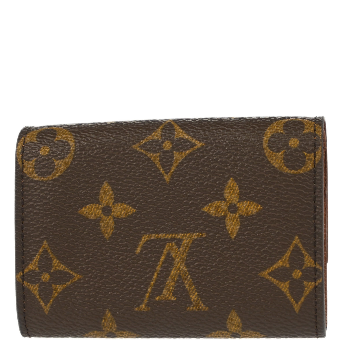 Louis Vuitton 2006 Monogram Porte Monnaie Plat Coin Case Wallet M61930