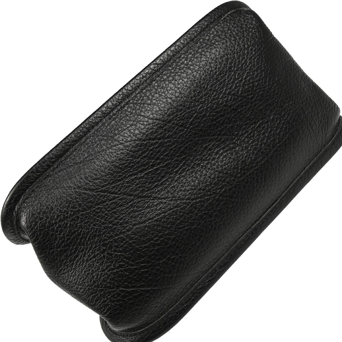Chanel 2003-2004 Black Calfskin Mademoiselle Lock Chain Shoulder Bag
