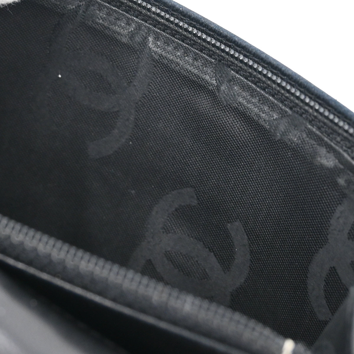 Chanel 2005-2006 Black Caviar Bifold Long Wallet