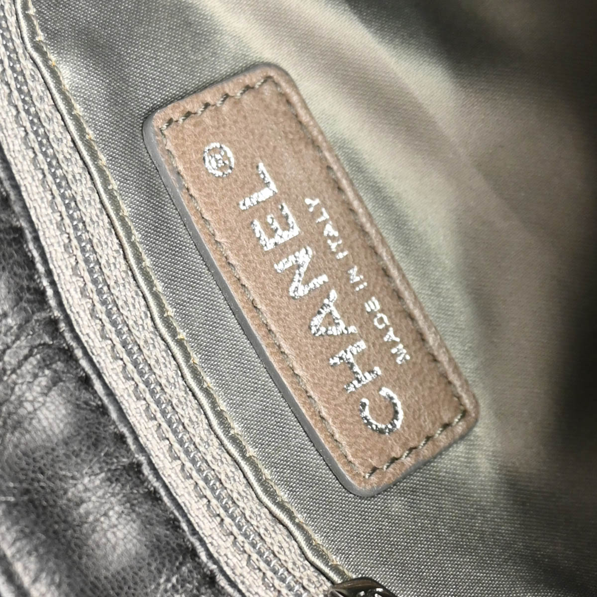Chanel 2006-2008 Black Lambskin Shoulder Bag