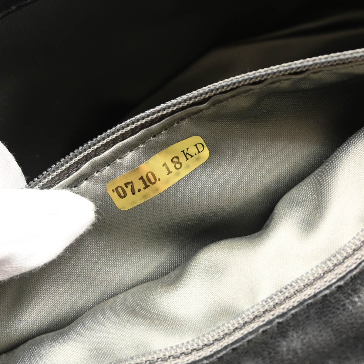 Chanel 2006-2008 Black Lambskin Shoulder Bag