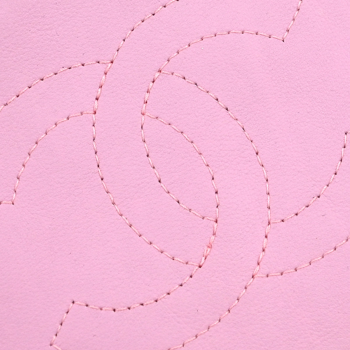 Chanel 2004-2005 Pink Lambskin Coin Purse Wallet