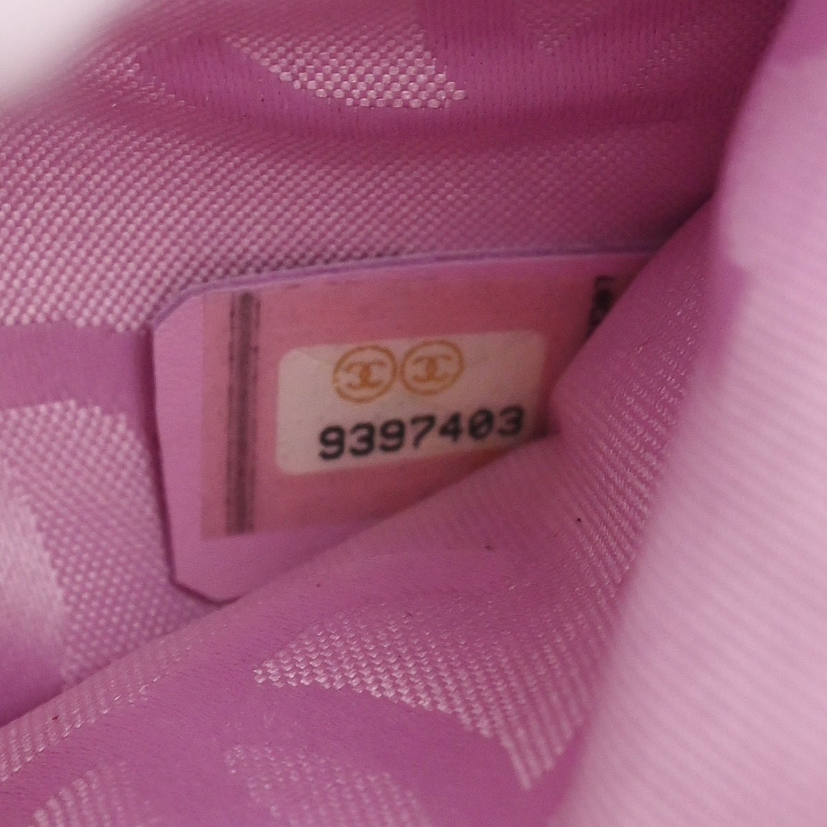 Chanel 2004-2005 Pink Lambskin Coin Purse Wallet