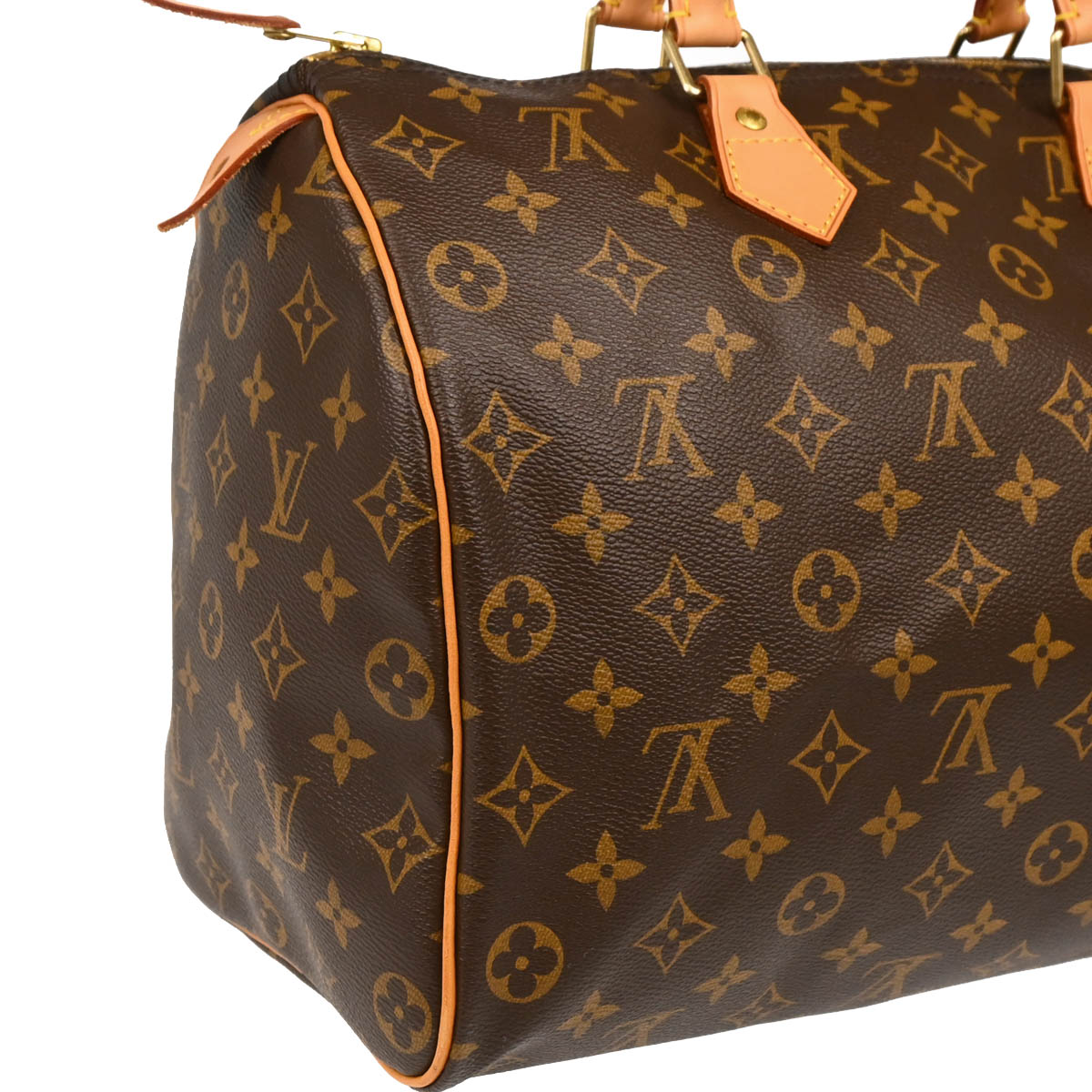 Louis Vuitton 2007 Monogram Speedy 35 Handbag M41524