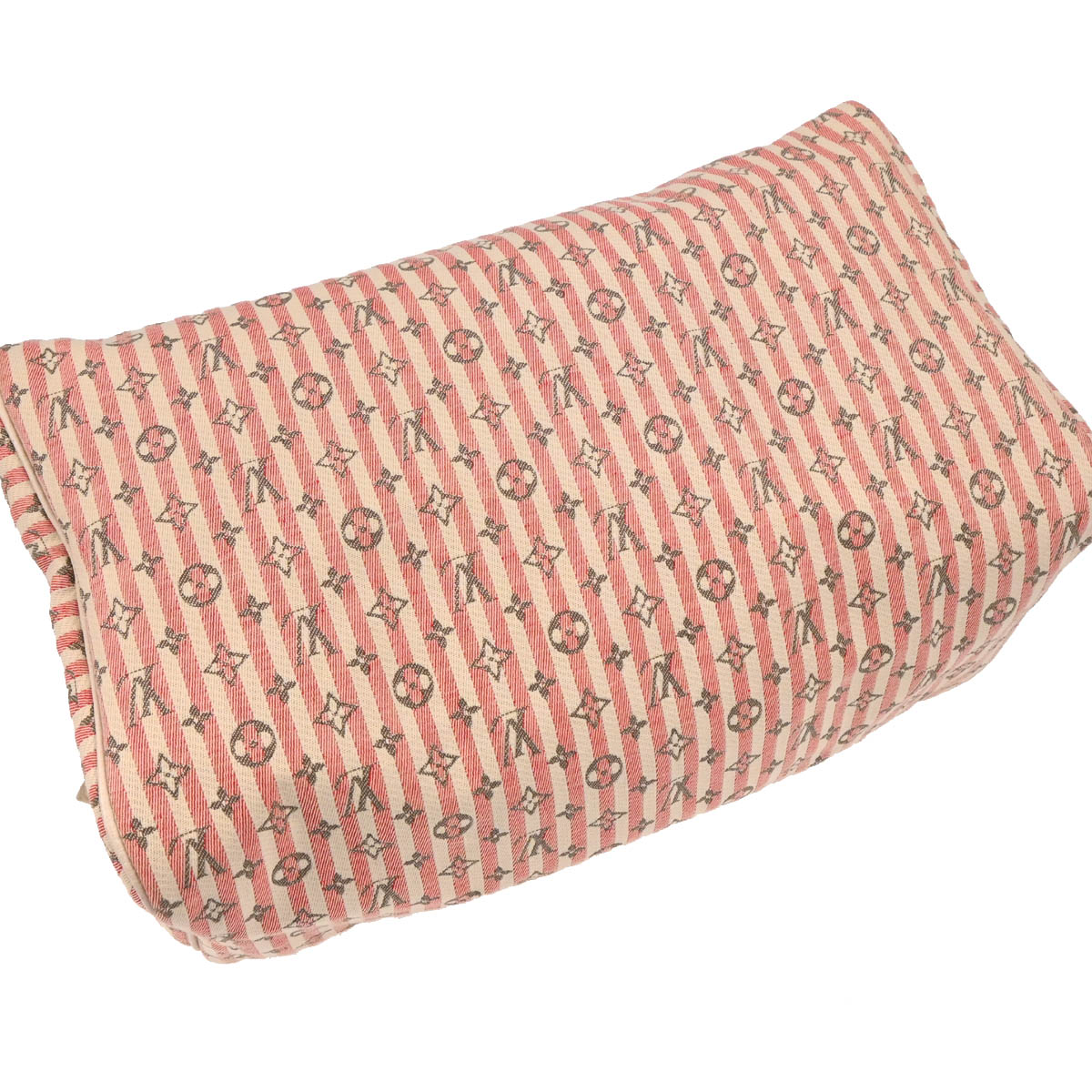 Louis Vuitton 2007 Rouge Monogram Mini Lin Croisette Speedy 30 M95501