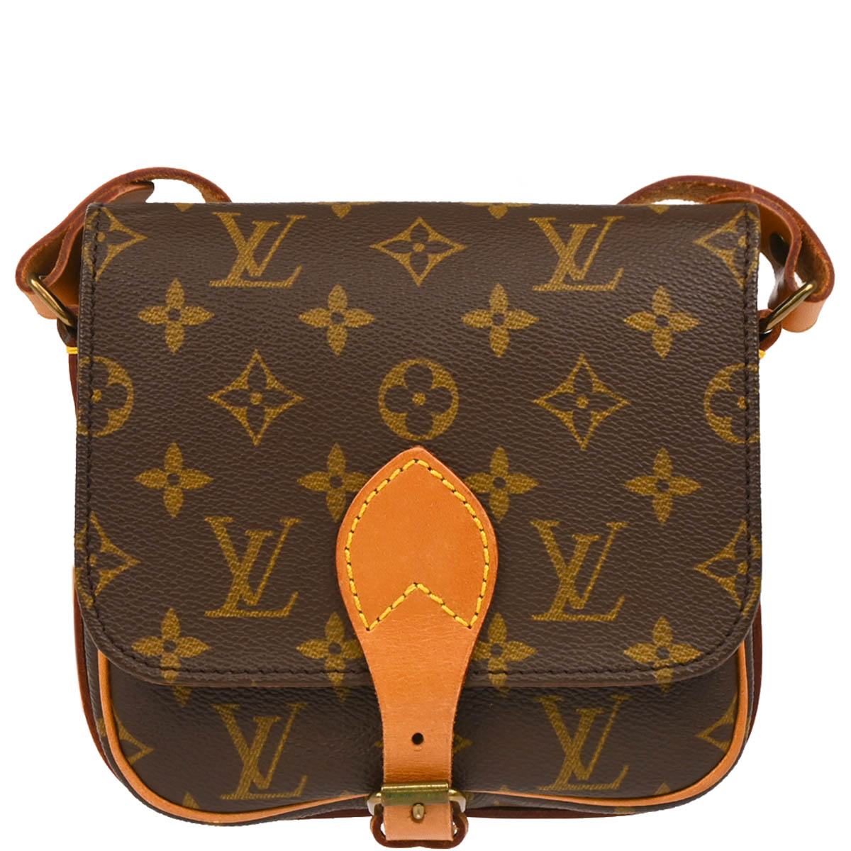Louis Vuitton 1993 Monogram Cartouchiere PM Shoulder Bag M51254